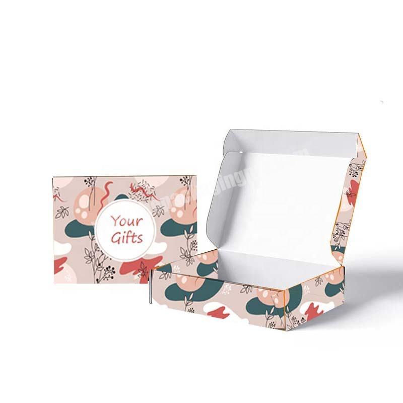 KinSun Wholesale Custom Box Underwear Packaging Corrugated Packaging Box Simple Packaging Box