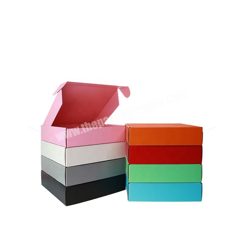 KinSunCustom Logo Cardboard Cartons Shipping Mailer Box Cosmetic Set Cosmetics Mailing Corrugated Packaging Boxes