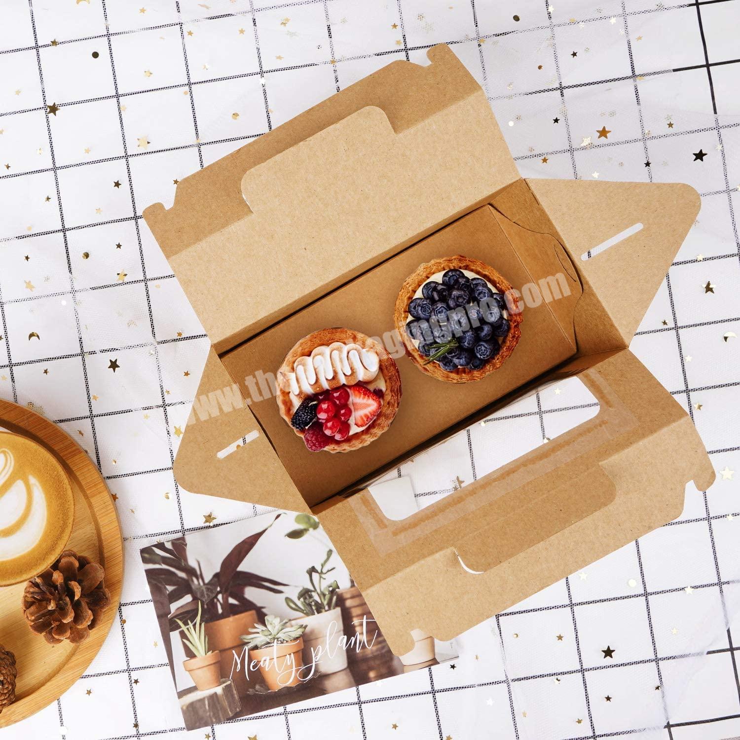 Kraft Paper Food Grade To Go Boxes Restaurant Disposable Food Take Away Takeaway Sushi Box