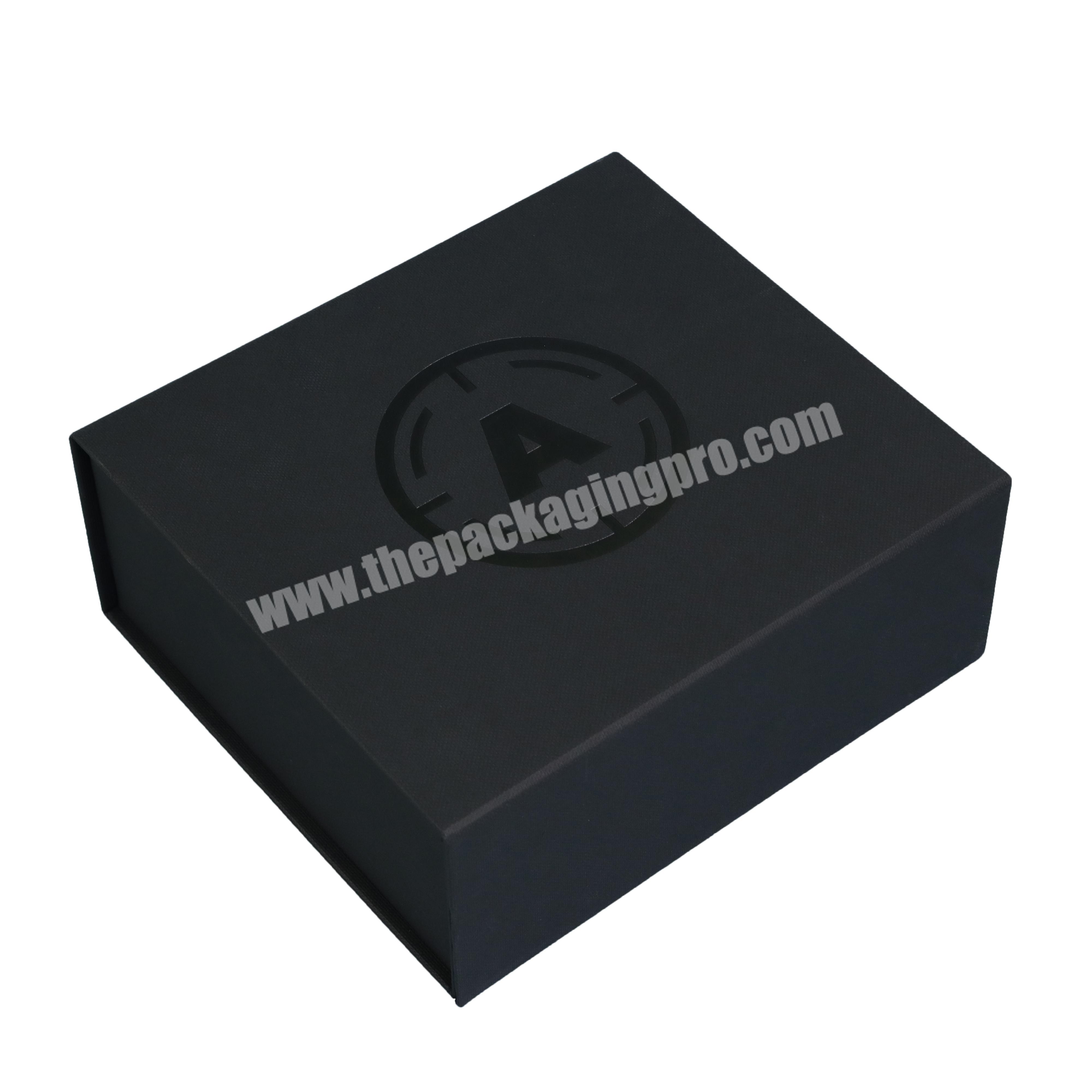 Large Gift Box with Lid black magnetic close Decorative Boxes for Christmas Thanksgiving  custom gift box magnetic