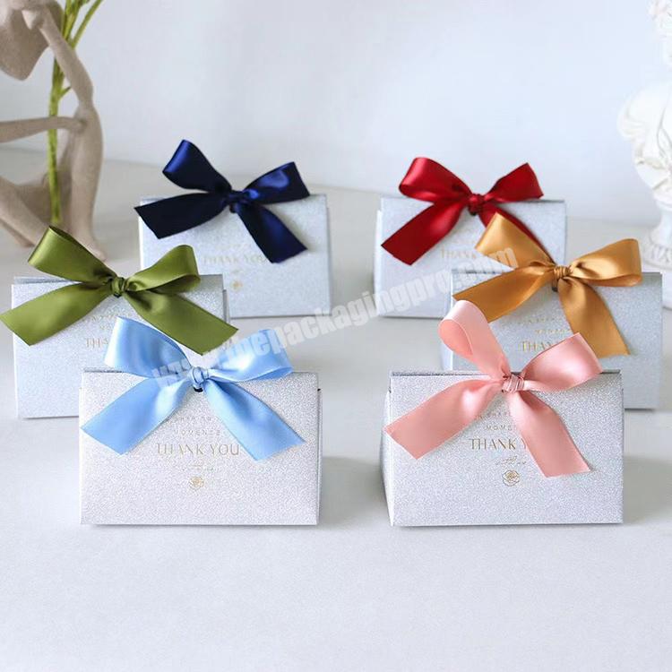 Lipack Cheap Personalized China Wholesale Packaging Candy Paper Box Triangle Wedding Candy Gift Favour Box