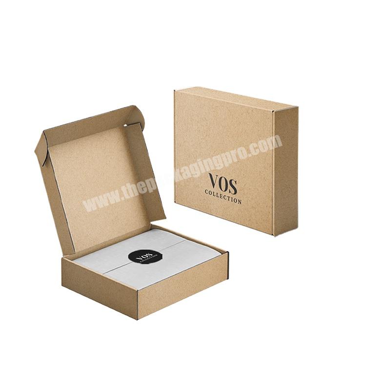 Lipack Custom Cheap Wholesale Price Clothing Mailer Box Packing Shipping Mailer Box With Logo