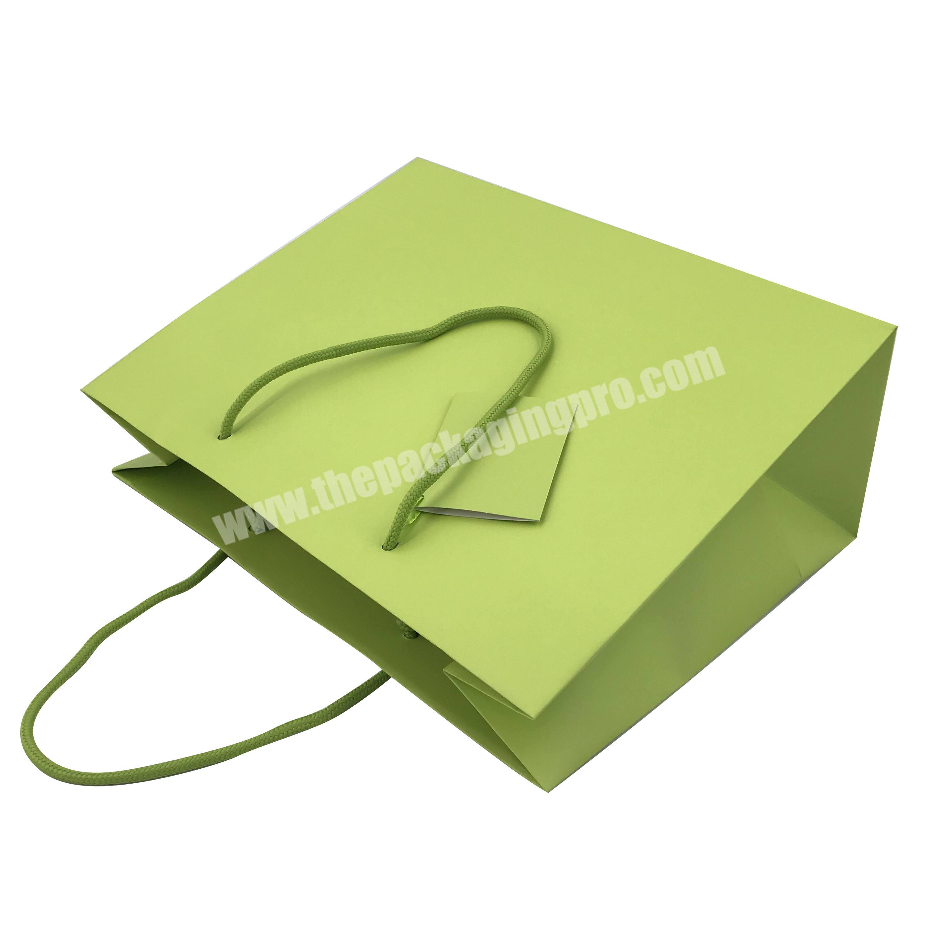 Lipack Custom Size Wholesale High Quality Sell Elegant Art Paper Gift Bags With Thank You Card