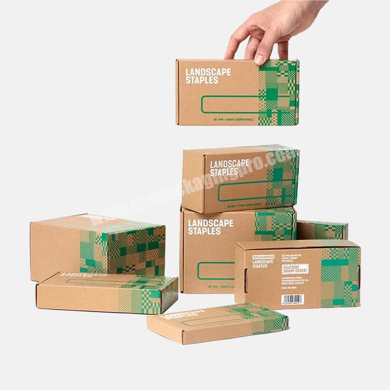 Lipack Rectangle Folding Corrugated Post Packaging Boxes Consumer Electronics Paper Packaging Carton Box