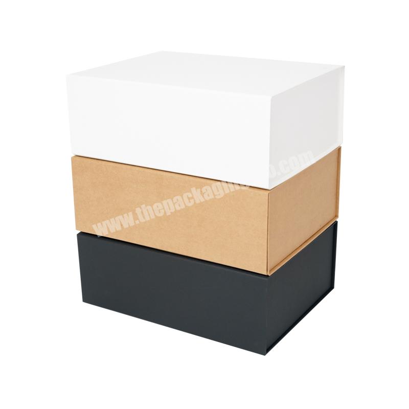 Lipack White Cardboard Box Blank Paper Gift Box Packaging Cardboard Paper Custom Shoe Box With Logo