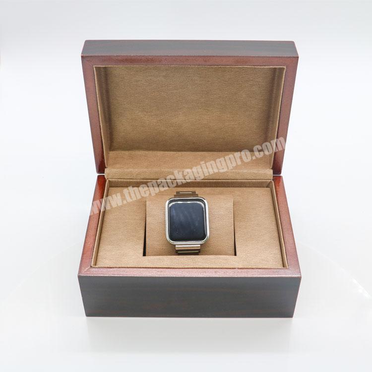 Low moq watch box for travel watch box organizer for men wooden watch box set