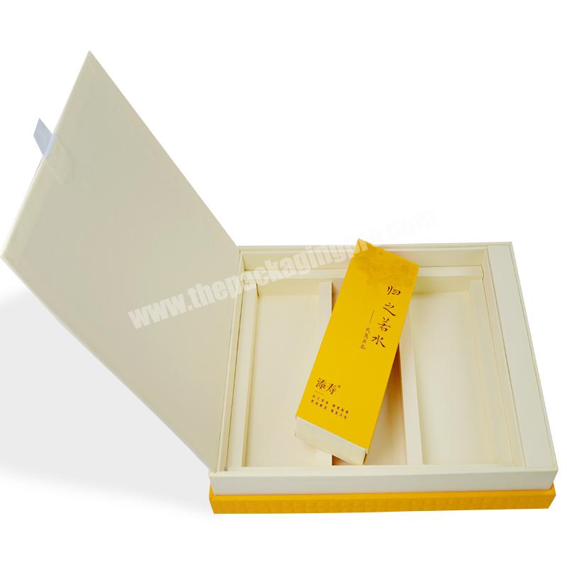 Luxury Customized Cardboard Tea Gift Package Box With Lid and Based