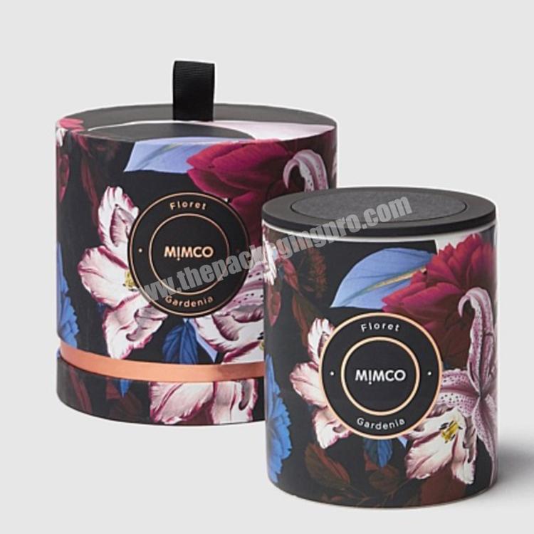 Luxury Round Candle Packaging Box