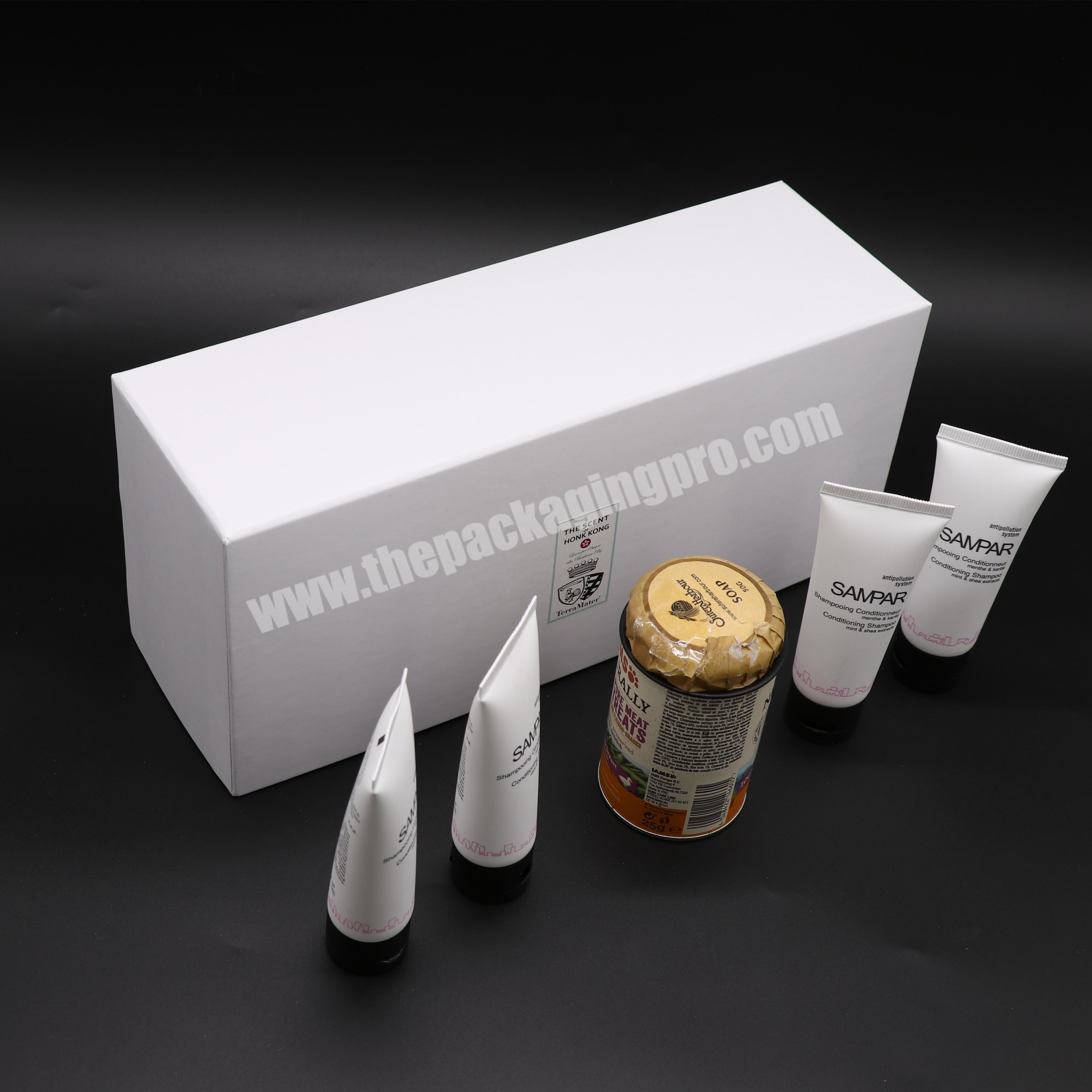 Luxury beauty cream skincare set packaging box cosmetic box with logo custom paper gift box