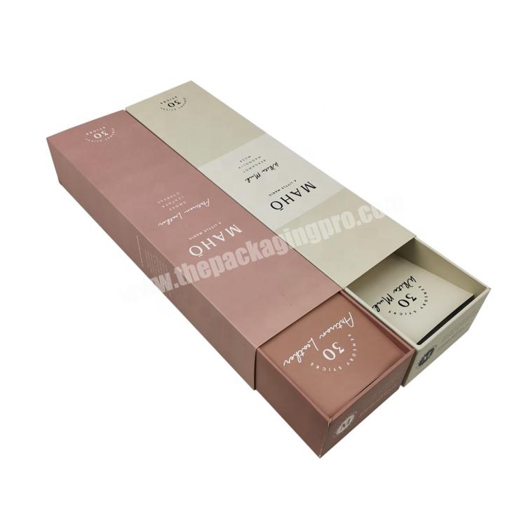 Luxury custom logo cosmetic paper box perfume cardboard paper box