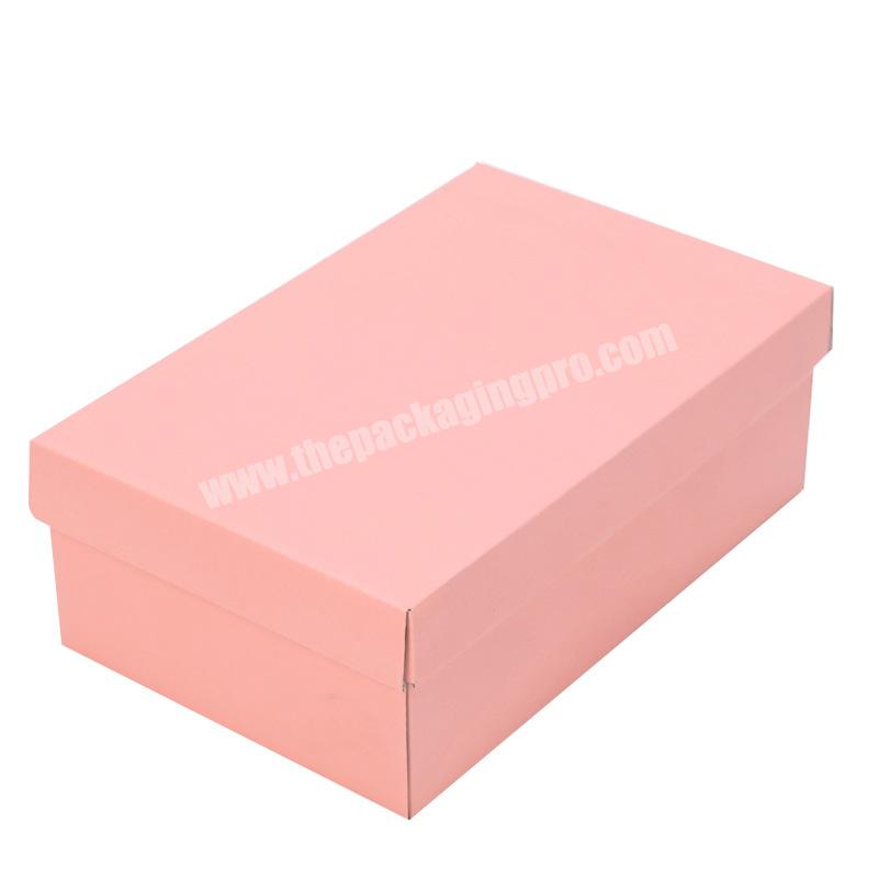 Luxury paper box Packaging Corrugated Printing Paper Sneaker Shoe Box With Custom Logo