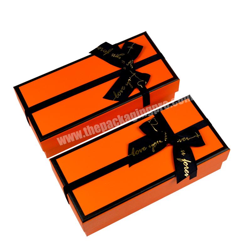 Luxury super gift box ribbon hard paper mystery box birthday party holiday present gift