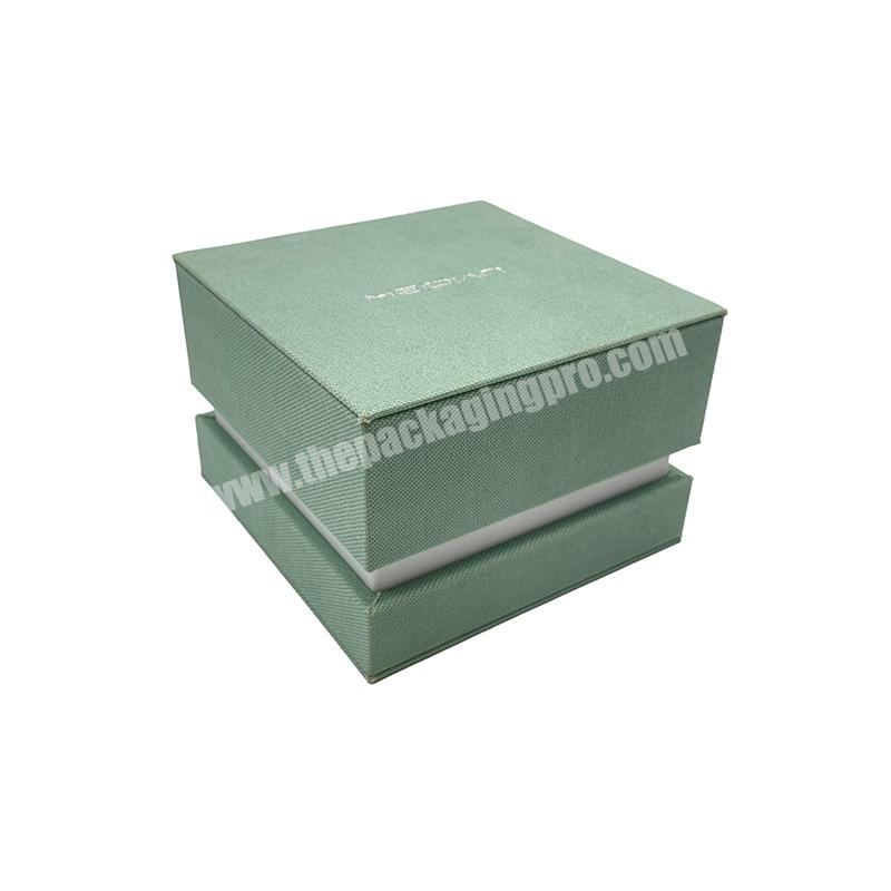 MEIDIAN Light Green Color Heaven and Earth 2PCS Lady Watch Paper Box
