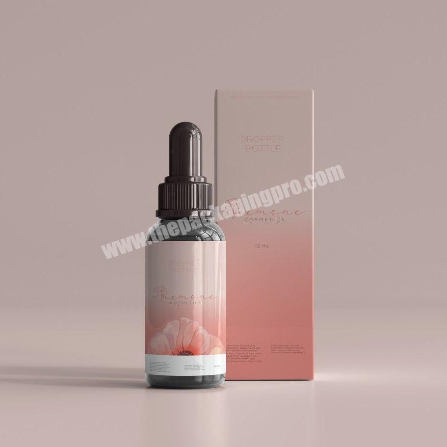 Manufacturer Custom Skin Care Skincare Serum Packaging Box For Serum Bottle