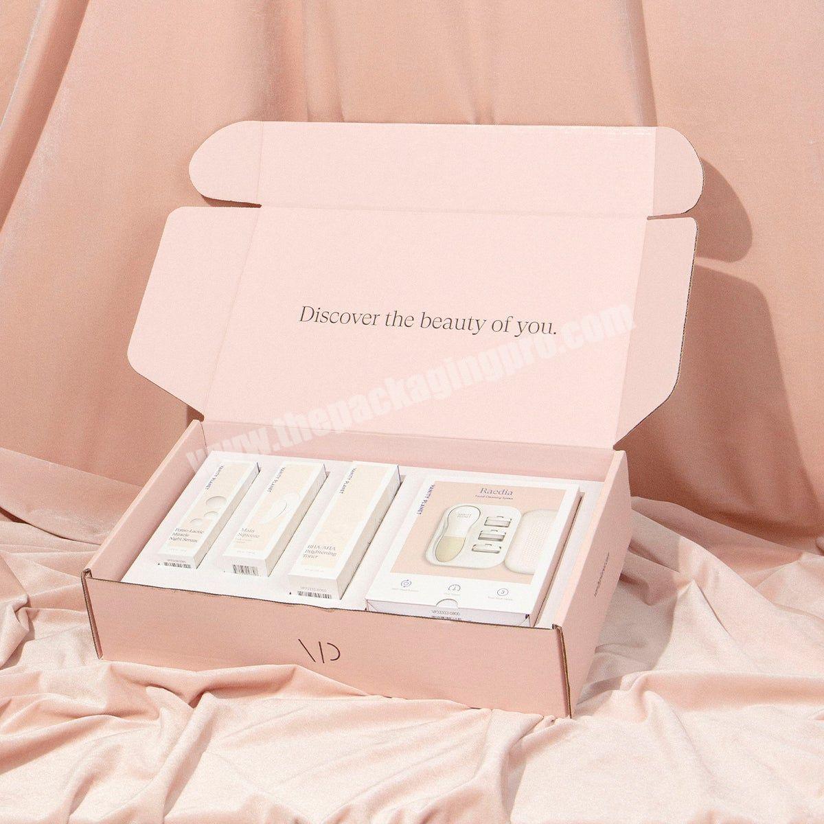 Manufacturer Customized Logo Insert Paper Package Boxes For Skincare Products