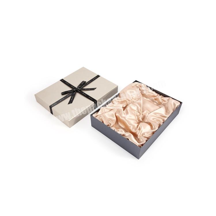Manufacturer Supplier Wholesale bowknot Christmas Packaging jewelry Hard Paper Gift Box