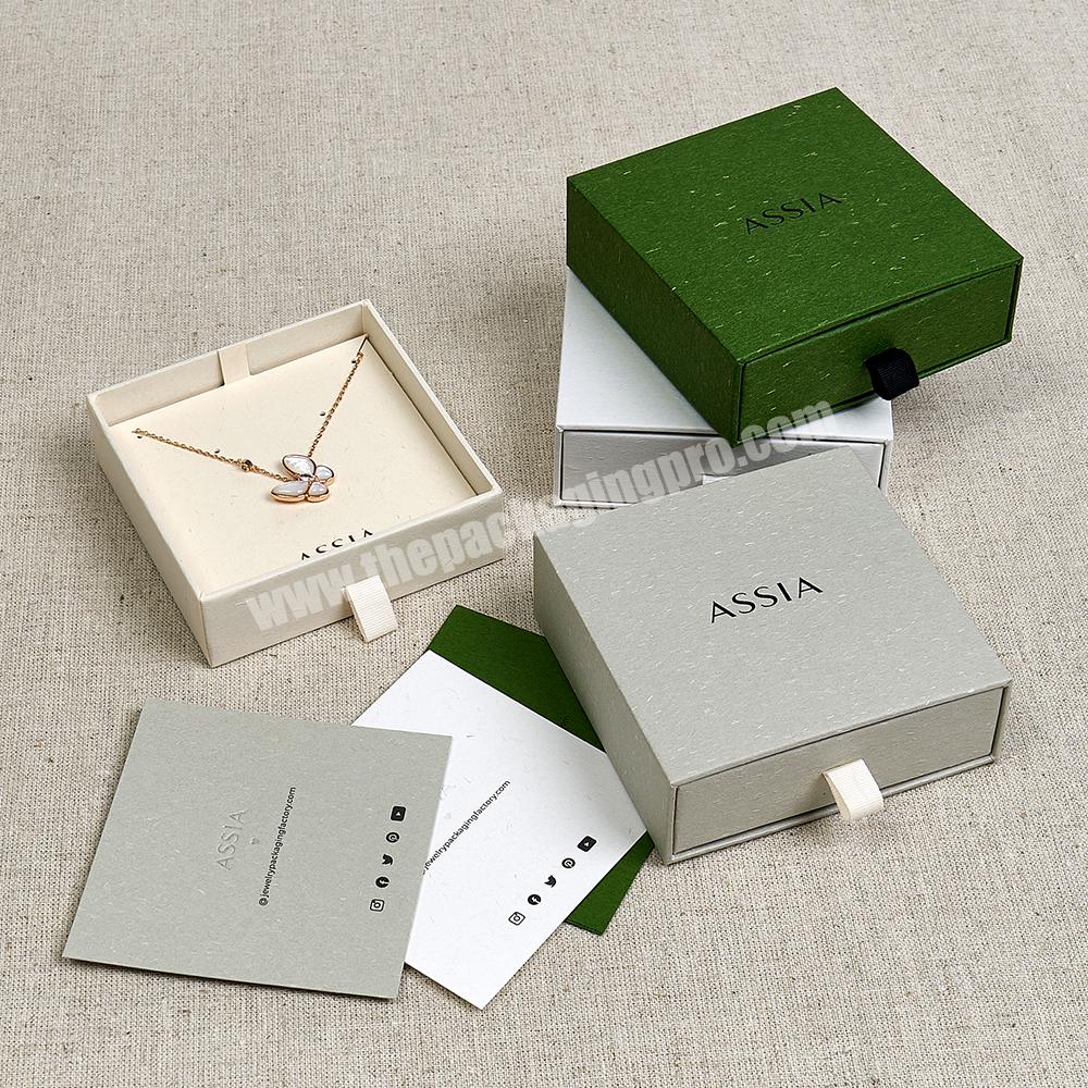 New Style Factory Wholesale Eco Ring Necklace Bangle Gift Packaging Jewelry Box
