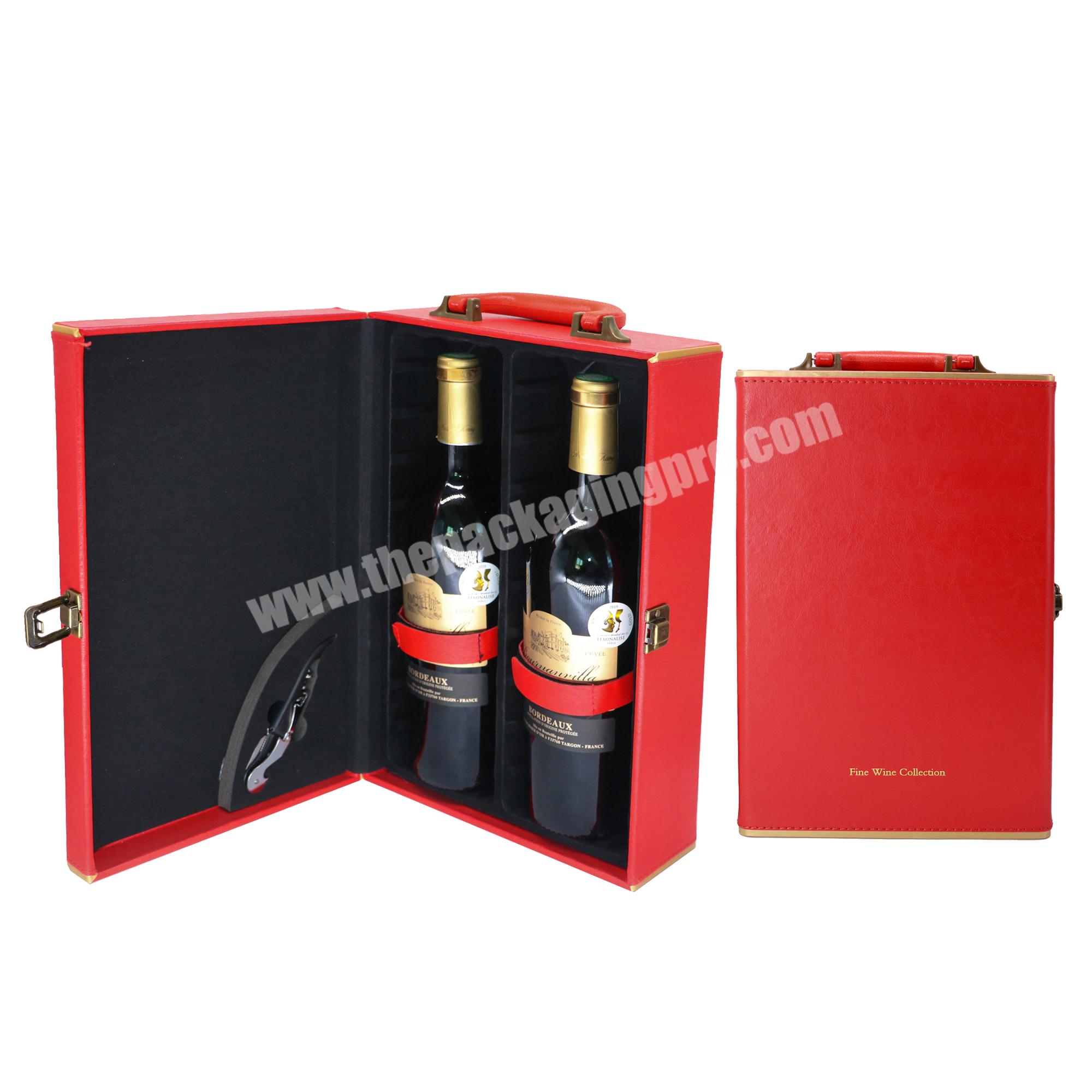 New arrivals wine gift box luxury custom wine gift box wholesale high quality wine box