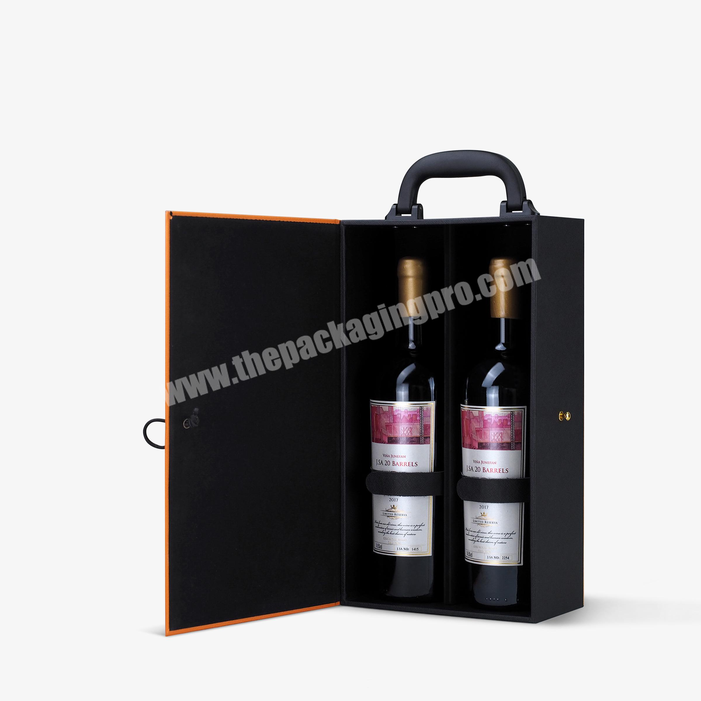 OEM good price luxury wine box wine gift box personalised packaging for wine bottle