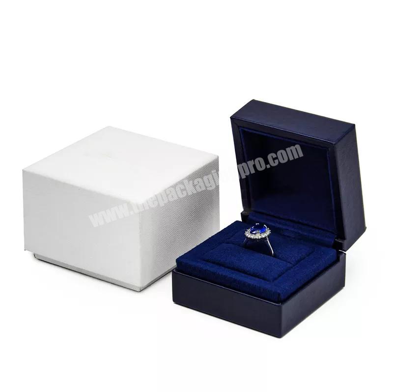 OEM leather jewelry box custom velvet jewelry box factory price jewelry box packaging