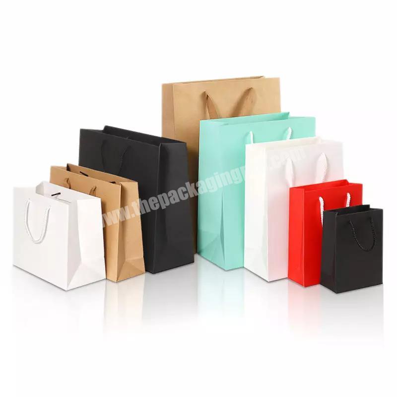OEM low cost paper bag custom gift bags christmas paper gift bags