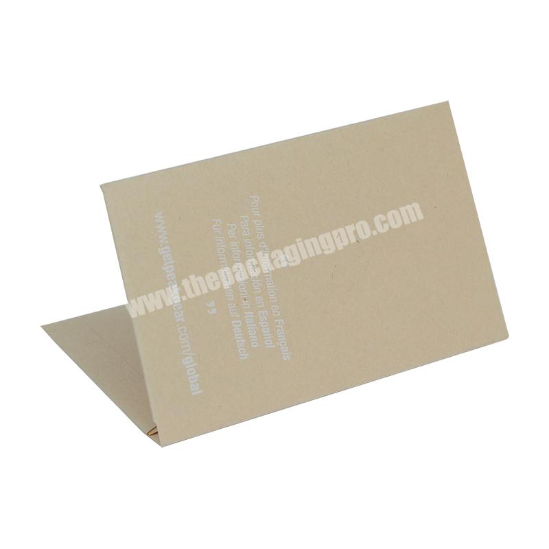 Personality Customized Design Kraft Paper Card