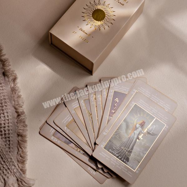 Personalized Card Set Dream Card Tarot Affirmation Card Set with Positive Attitude Poems or Sentences to Warm Your Life