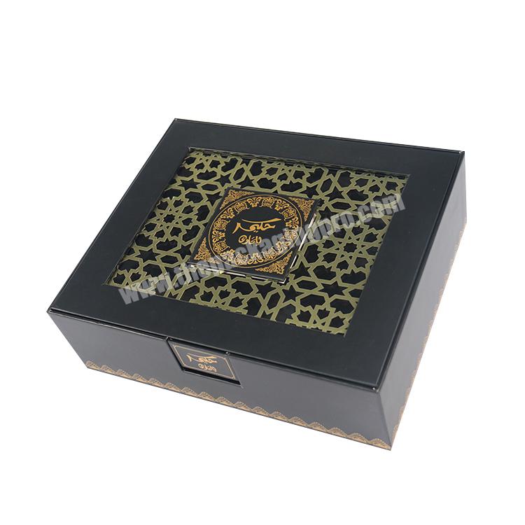 Practical Factory Made  Packaging Bronzing Paper Box Custom Gift Boxes date food box