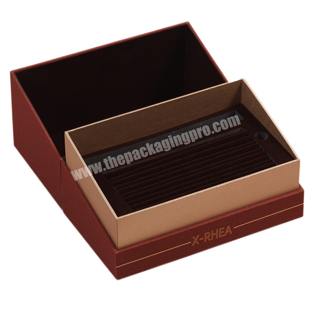Premium Quality Custom Design Rigid Cardboard Teeth Aligner Packaging Paper Box with Cards Dividers