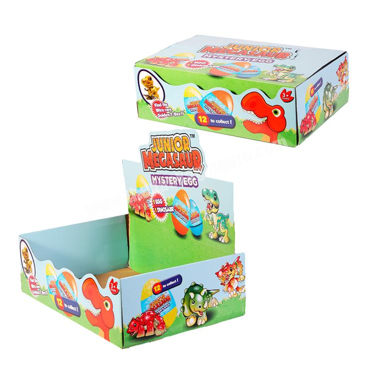 Promotional Multi Function Cardboard Counter Top Pop Up Paper Display Boxes Retail Shop Shelf Ready Tray Packaging Box
