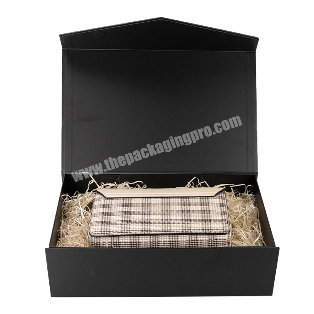 Ready Ship Ladies Hair Wig Skincare Hand Bags Cardboard Paper Magnetic Gift Luxury Packaging Box
