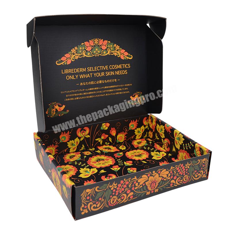 Real Factory Price Custom Logo Paper Shipping Box For Cosmetic Tool Set