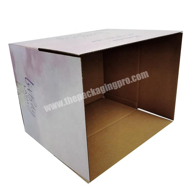 Recyclable corrugated carton  boxes for packing shipping cartons boxes with your own logo for fruitapparellashes