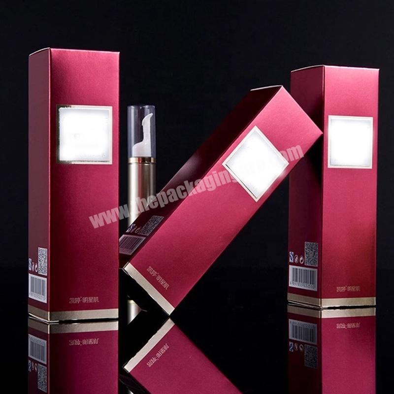 Red Luxury Lipstick Tube Cosmetic Lipstick Packaging Boxes Custom Eyelash Packaging Paper Boxes Beauty Wedding Gift Boxes