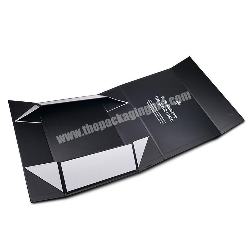 SENCAI Custom Luxury Matte Paper Foldable Cardboard Gift Packaging Box