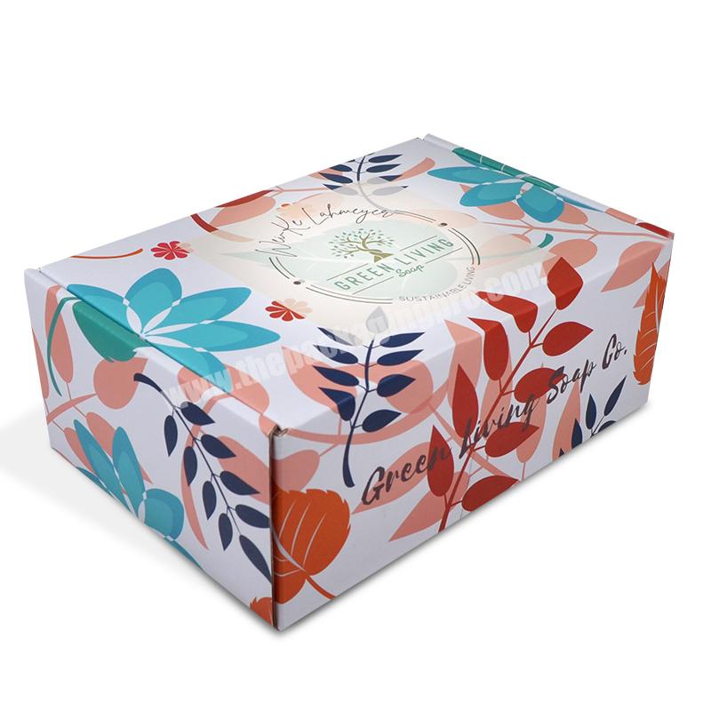 SENCAI Delicate Fancy Customized Logo Corrugated Scarves Packaging Box