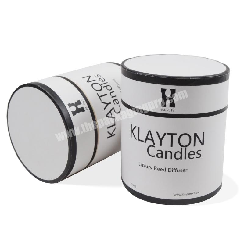 SENCAI Free Design Luxury Customized Logo Round Packaging Box For Candle Jar