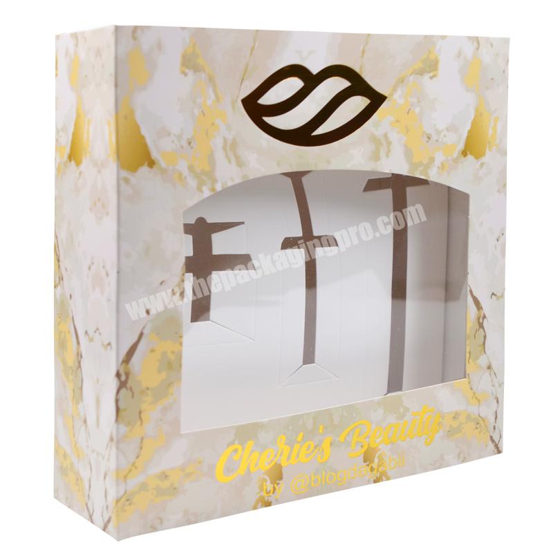 SENCAI High Quality Customized Logo Luxury Cosmetic Girls' Skin Care  Paper Boxes With Paper Insert