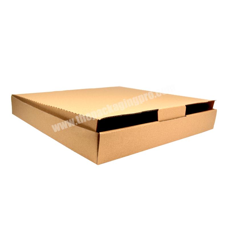 SENCAI High Quality Kraft Corrugated Paper Pizza Box Food  Packaging Takeaway Boxes