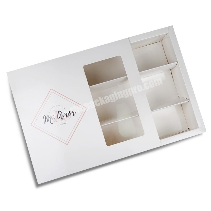 SENCAI Wholesale High Quality White Color Art Paper Box For Socks Packaging