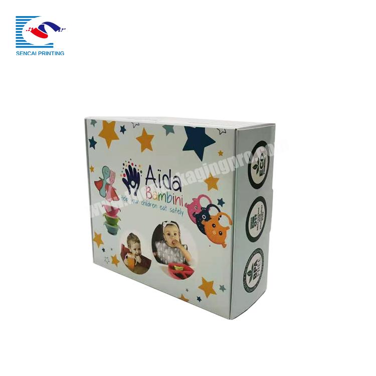 SENCAI chinese supplier custom design box baby shoes packaging box