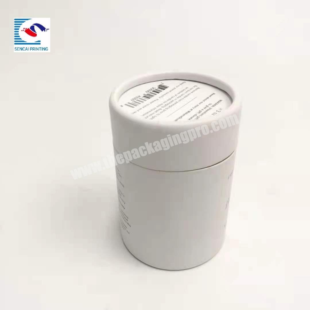 SENCAI custom luxury logo printed round boxes for candle packaging