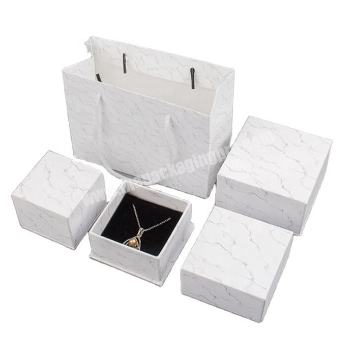 SENCAI luxury customized gift jewelry cardboard packaging top and base box
