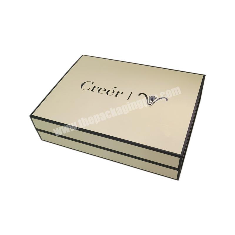 Sell Well New Type Box Folded Cardboard Custom Logo Magnetic Gift Paper Packaging Boxes