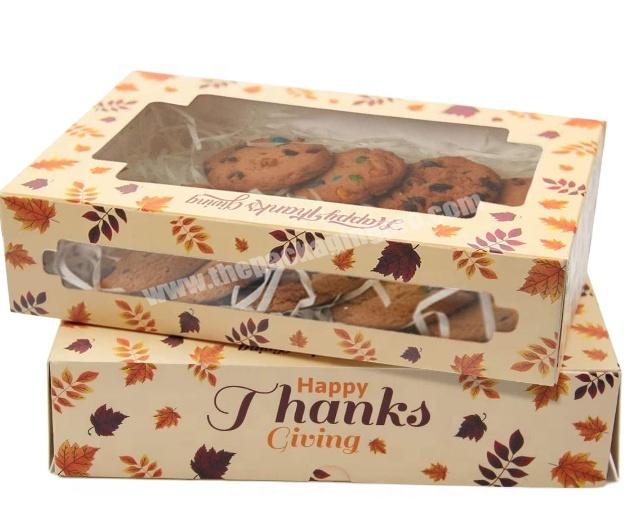 Thanksgiving Gift Boxes for cookies, treats, tins, pastry, candy