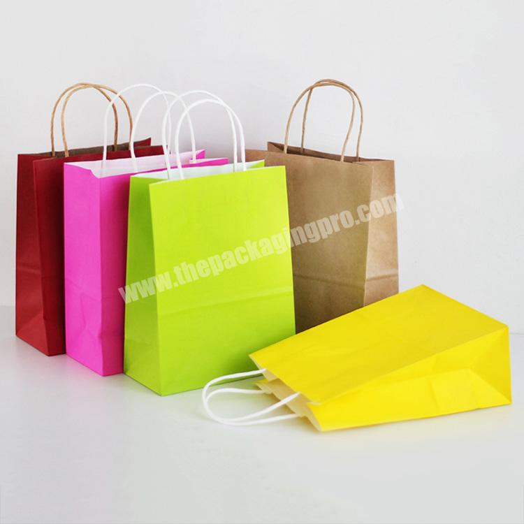 Top-Ranking Product Custom Logo Portable Tote Paper Bag Kraft Paper Bag Cheap Price Shopping Gift Bag