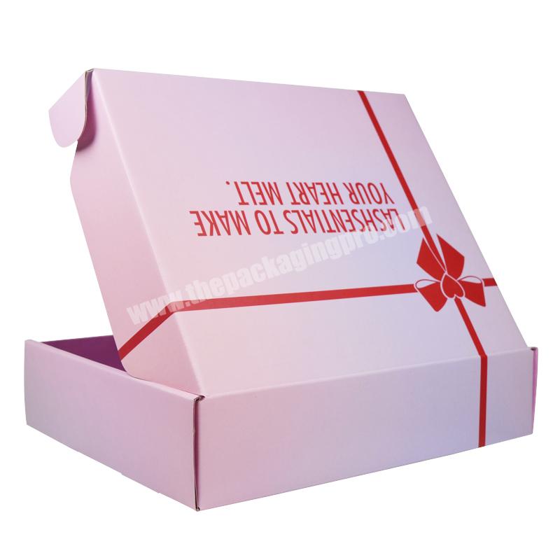 Top Sale Personalized Corrugated Shipping Paper Gift Cosmetic Box