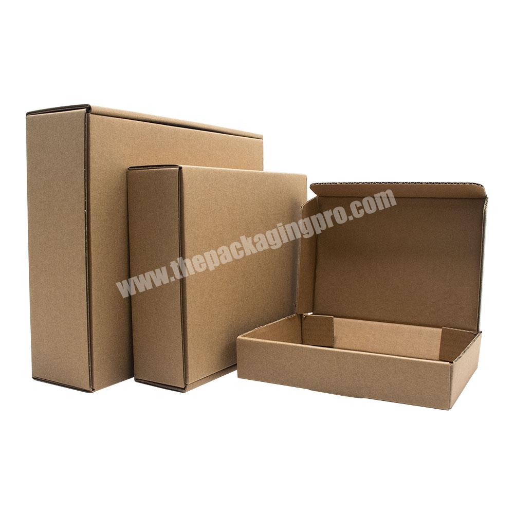 Transportation Express Corrugated Die Cut Mailing Shipping Packing custom kraft corrugated packaging gift paper gift boxes