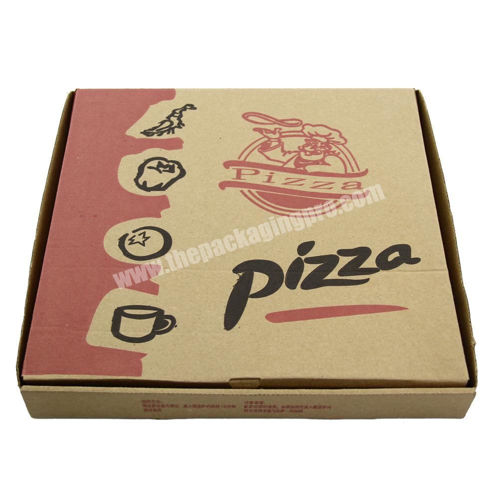 Where to Buy High Quality Printed Personalized Paper pizza boxes corrugated carton box Guangzhou Wholesale Manufacturers