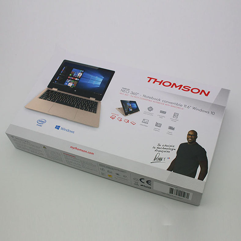 White Paper Cardboard Laptop Packaging Box Oem, Custom Laptop Box For Packing Design